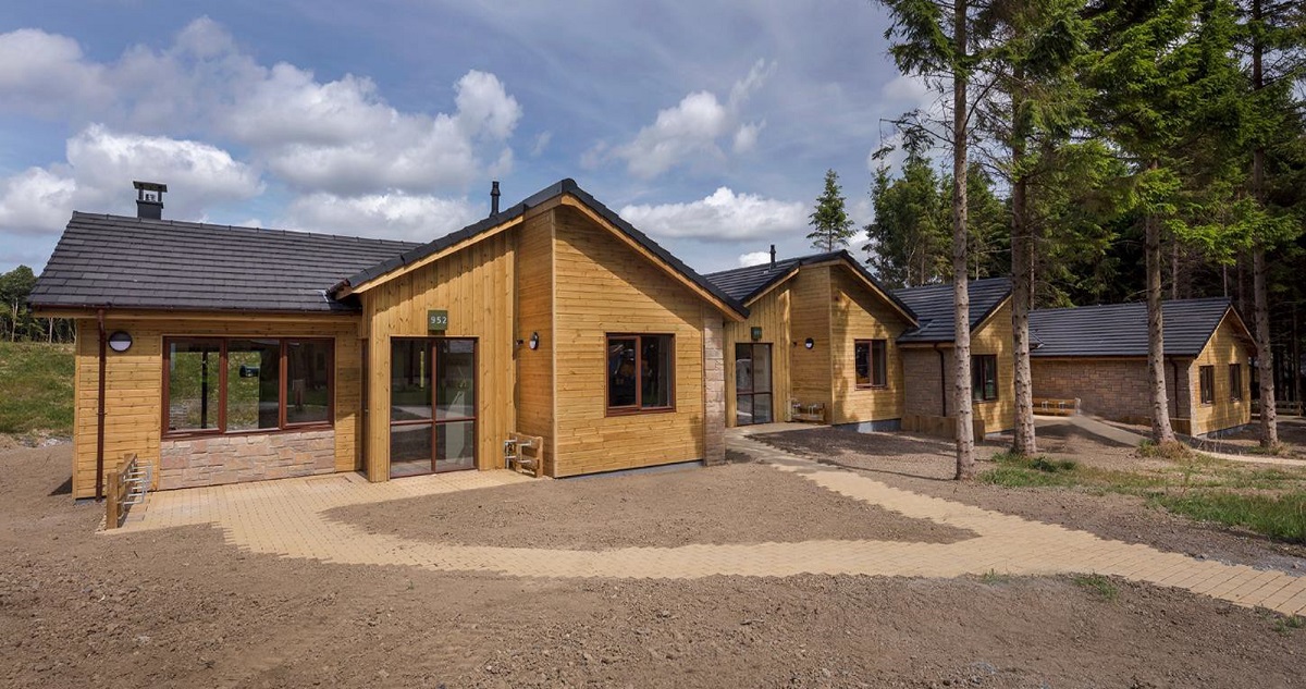 Centre Parc cabins